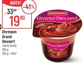 Globus Ehrmann Grand Dessert nabídka