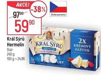 Globus Král Sýrů Hermelín nabídka