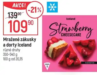 Globus Mražené zákusky a dorty Iceland nabídka