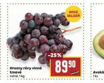 Billa Hrozny révy vinné tmavé nabídka