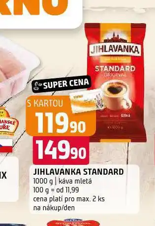 Terno Káva jihlavanka nabídka