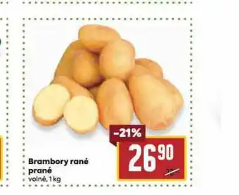 Billa Brambory rané prané nabídka