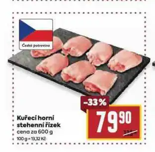 Billa Kuřecí horní stehenní řízek nabídka