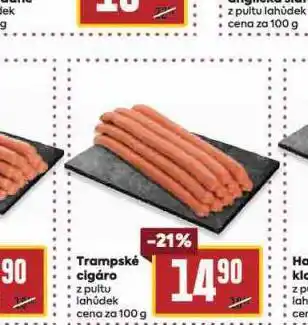 Billa Trampské cigáro nabídka