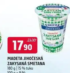 Terno Madeta jihočeská zakysaná smetana nabídka