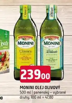 Terno Monini olivový olej nabídka