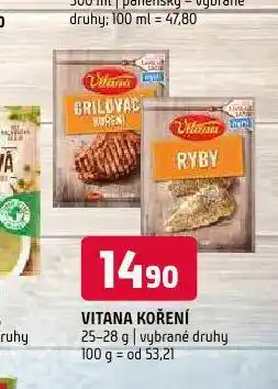 Terno Vitana koření nabídka