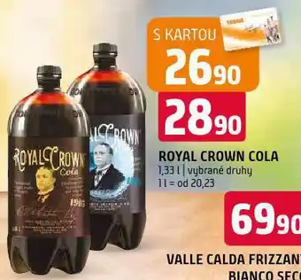 Terno Royal crown cola nabídka