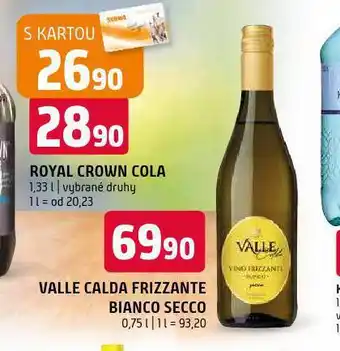 Terno Valle calda frizzante bianco secco nabídka