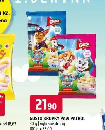 Terno Gusto křupky nabídka
