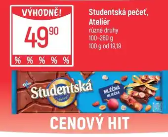 Globus Studentská pečeť, Ateliér nabídka
