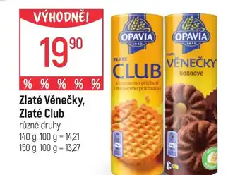 Globus Zlaté Věnečky, Zlaté Club nabídka