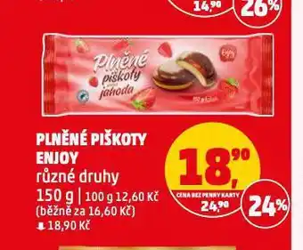 Penny Market Plněné piškoty nabídka