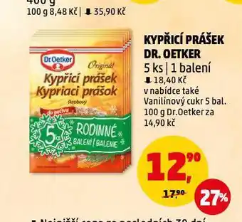 Penny Market Kypřicí prášek dr. oetker nabídka