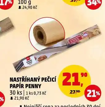 Penny Market Pečicí papír nabídka