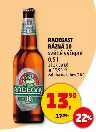 Penny Market Pivo radegast nabídka