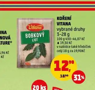 Penny Market Koření vitana nabídka