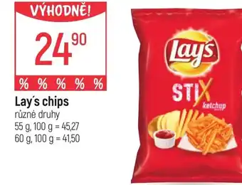 Globus Lay's chips nabídka