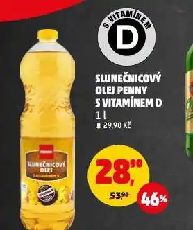 Penny Market Slunečnicový olej nabídka
