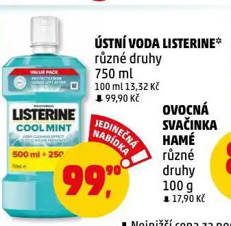 Penny Market Listerine ústní voda nabídka