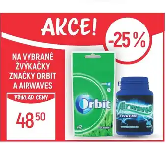 NA VYBRANÉ ŽVÝKAČKY ZNAČKY ORBIT A AIRWAVES