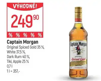 Globus Captain Morgan 0.7L nabídka