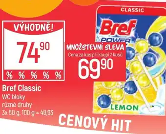 Globus Bref Classic nabídka