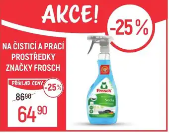 Globus NA ČISTICÍ A PRACÍ PROSTŘEDKY ZNAČKY FROSCH nabídka