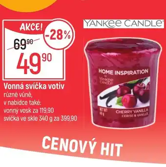 Globus Vonná svíčka votiv nabídka