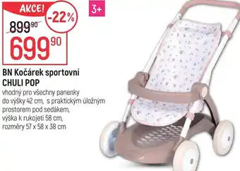 BN Kočárek sportovní CHULI POP