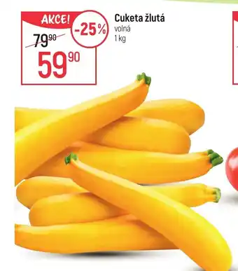 Globus Cuketa žlutá nabídka