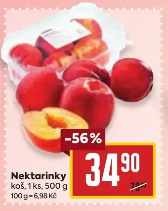 Billa Nektarinky nabídka