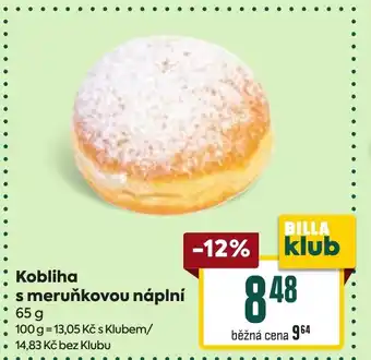 Billa Kobliha s meruňkovou náplní nabídka