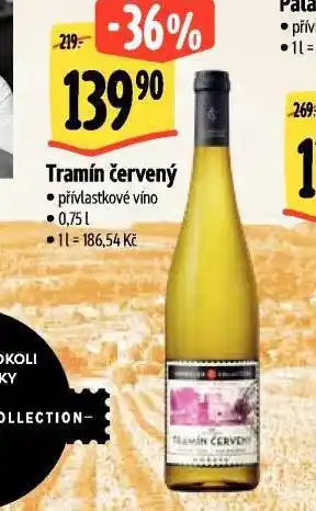 Albert Tramín červený nabídka
