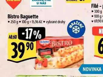 Albert Bistro baguette nabídka
