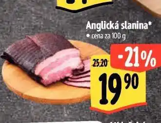 Albert Anglická slanina nabídka