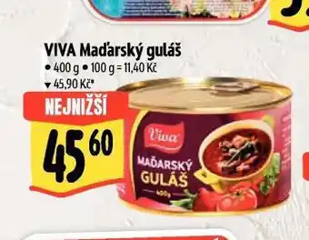 Albert Viva maďarský guláš nabídka