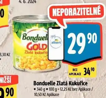 Albert Bonduelle zlatá kukuřice nabídka