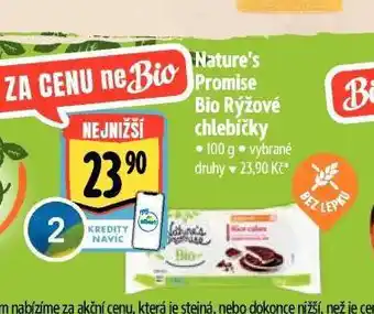 Albert Bio rýžové chlebíčky nabídka