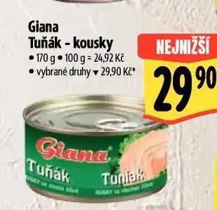 Albert Giana tuňák nabídka