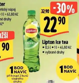 Albert Lipton ledový čaj nabídka