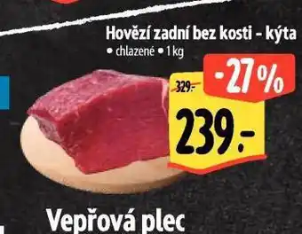 Albert Hovězí zadní bez kosti kýta nabídka