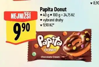 Albert Papita donut nabídka