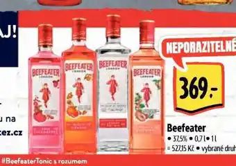 Albert Beefeater gin nabídka