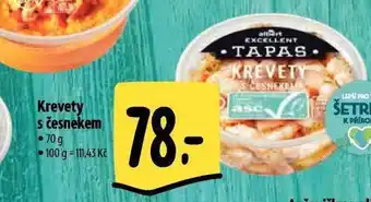 Albert Krevety s česnekem nabídka