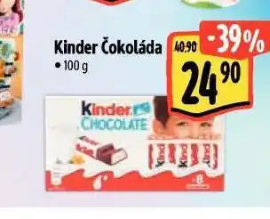 Albert Kinder čokoláda nabídka
