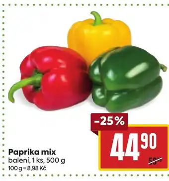 Billa Paprika mix nabídka
