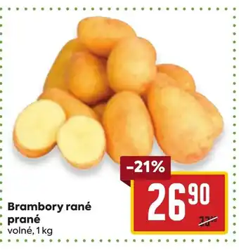 Billa Brambory rané prané nabídka