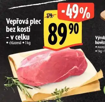 Albert Vepřová plec bez kosti nabídka