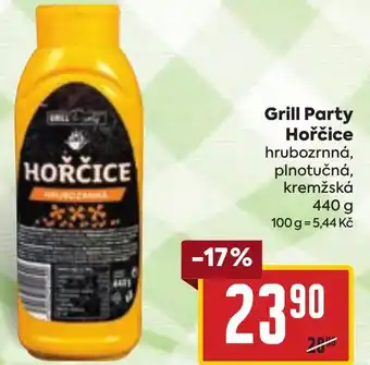 Billa Grill Party Hořčice nabídka